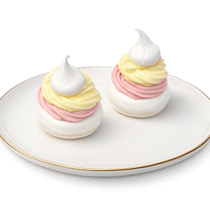 Pavlova Zmeură (bucată)